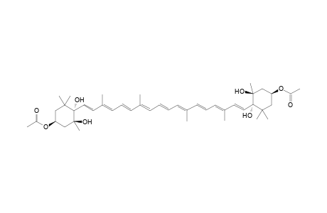 .beta.,.beta.-Carotene, 3,3'-bis(acetyloxy)-5,5',6,6'-tetrahydro-5,5',6,6'-tetrahydroxy-, (3S,3'S,5S,5'S,6S,6'S)-