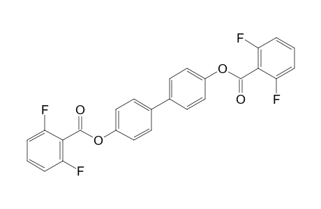 2,6-difluorobenzoic acid, 4,4'-biphenylene ester