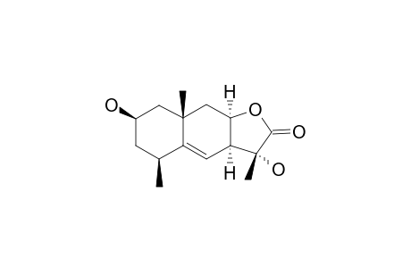 2-BETA,11-ALPHA-DIHYDROXY-EUDESM-5-EN-8-BETA,12-OLIDE