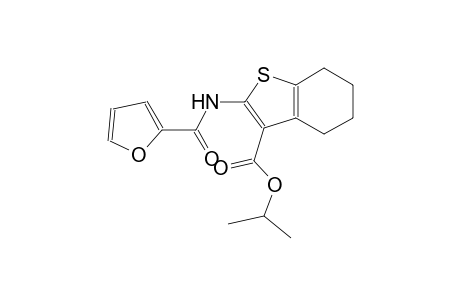 isopropyl 2-(2-furoylamino)-4,5,6,7-tetrahydro-1-benzothiophene-3-carboxylate