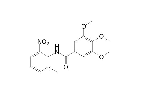 6'-nitro-3,4,5-trimethoxy-o-benzotoluidide