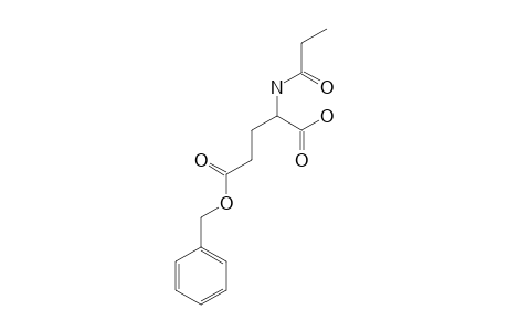 N-PROPIONYL-L-GLUTAMIC-ACID,GAMMA-BENZYLESTER