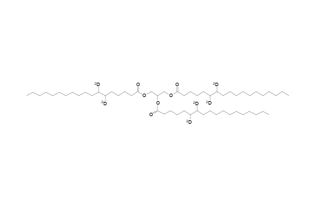 Glyceral tri-6,7-dideutero stearate