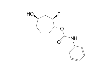 (1R,2R,4R)-2-Fluoro-t-4-hydroxycycloheptyl-r-N-phenylcarbamate