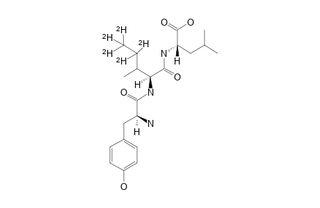 TYROSYL-DEUTERIO-ISOLEUCYL-LEUCINE