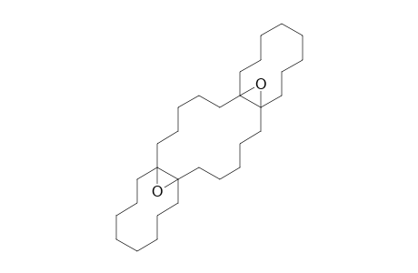 Tricyclo[20.8.0.0(7,16)]triacontane, 1(22),7(16)-diepoxy-