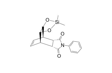 (3A-ALPHA,4-ALPHA,4A-BETA,7A-BETA,8-ALPHA,8A-ALPHA)-4A,7A,8,8A-TETRAHYDRO-2,2-DMETHYL-6-PHENYL-4,8-ETHENO-4H-1,3,2DIOXASILOLO-[4,5-F]-ISOINDOLE-5,7(3AH,6H)-DIO