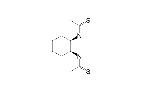 N-[(1R,2S)-2-(thioacetylamino)cyclohexyl]thioacetamide