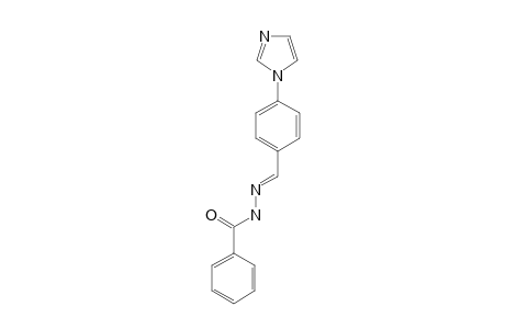 4-IMBZPH;(E)-4-(1H-IMIDAZOLE-1-YL)-BENZALDEHYDE-BENZOYL-HYDRAZONE