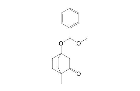 4-[methoxy(phenyl)methoxy]-1-methyl-2-bicyclo[2.2.2]octanone