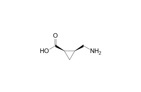 (1R,2S)-2-(aminomethyl)-1-cyclopropanecarboxylic acid