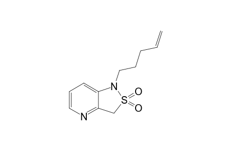 1-(1-Pent-4-enyl)-1,3-dihydroisothiazolo[4,3-b]pyridine-2,2-dioxide