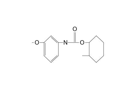 m-methoxycarbanilic acid, 2-methylcyclohexyl ester