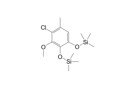 1,2-bis(Trimethylsilyloxy)-4-chloro-3-methoxy-5-methylbenzene