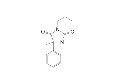 3-ISO-BUTYL-5-METHYL-5-PHENYL-HYDANTOIN