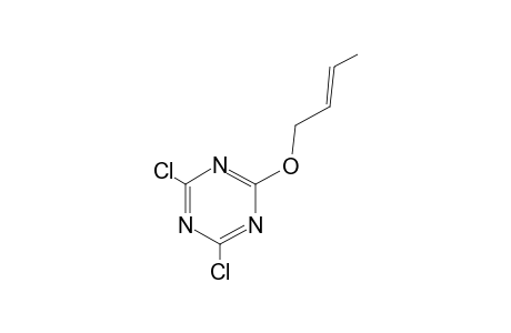 2-[(E)-but-2-enoxy]-4,6-bis(chloranyl)-1,3,5-triazine