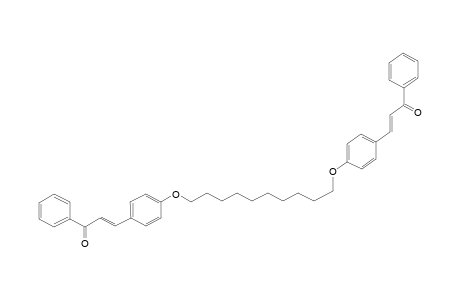 [(2E),(2'E)]-3,3'-[4,4'-(DECANE-1,10-DIYLBIS-(OXY)]-BIS-(4,1-PHENYLENE)]-BIS-(1-PHENYLPROP-2-EN-1-ONE)