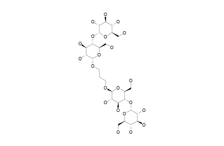 1-O-[4-O-(ALPHA-D-GLUCOPYRANOSYL)-ALPHA-D-GLUCOPYRANOSYL]-3-O-[4-O-(ALPHA-D-GLUCOPYRANOSYL)-BETA-D-GLUCOPYRANOSYL]-PROPANE-1,3-DIOL