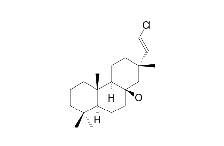 (E)-13-ALPHA-(2'-CHLOROETHENYL)-13-BETA-METHYLPODOCARPAN-8-BETA-OL