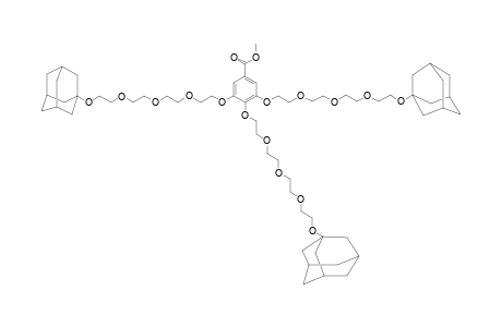 3,4,5-TRIS-[2-[2-[2-[2-(ADAMANTAN-1-YL-OXY)-ETHOXY]-ETHOXY]-ETHOXY]-ETHOXY]-BENZOIC-ACID-METHYLESTER