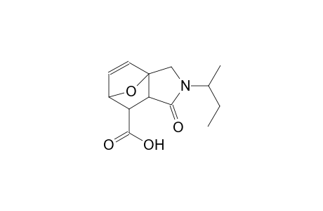 3-sec-butyl-4-oxo-10-oxa-3-azatricyclo[5.2.1.0~1,5~]dec-8-ene-6-carboxylic acid