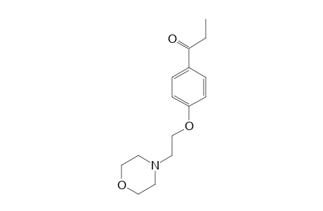 PARA-MORPHOLINYLETHOXY-PROPIOPHENONE