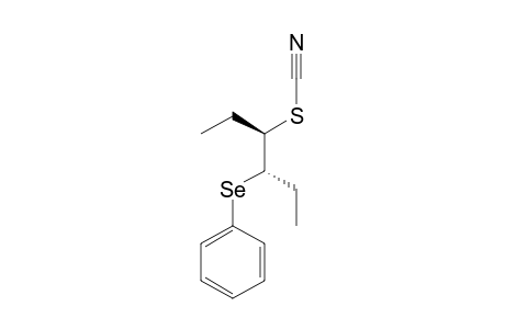 THREO-(BETA-THIOCYANATO-ALPHA-ETHYL-BUTYL)-PHENYLSELENIDE