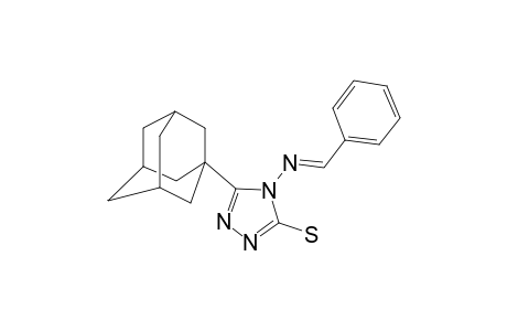 5-(1-ADAMANTYL)-4-BENZYLIDENEAMINO-3-MERCAPTO-1,2,4-TRIAZOLE