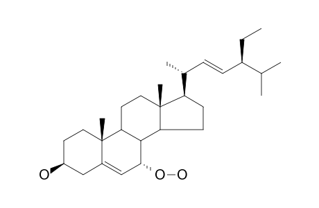 (22E,24S)-7-ALPHA-HYDROPEROXYSTIGMASTA-5,22-DIEN-3BETA-OL