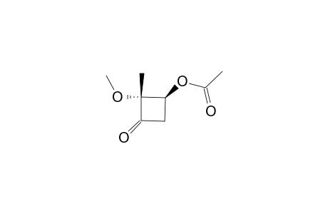 3-ACETOXY-2-METHOXY-2-METHYLCYCLOBUTAN-1-ONE