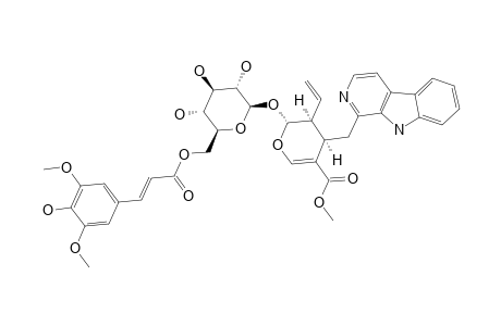 (E)-O-(6')-CINNAMOYL-4''-HYDROXY-3'',5''-DIMETHOXY-LYALOSIDE