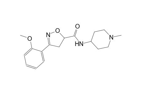 5-isoxazolecarboxamide, 4,5-dihydro-3-(2-methoxyphenyl)-N-(1-methyl-4-piperidinyl)-