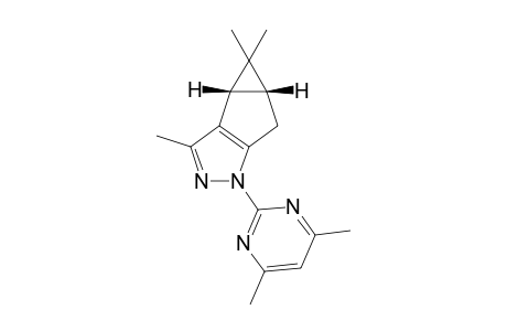 (3bR,4aR)-1-(4,6-Dimethyl-2-pyrimidyl)-3,4,4-trimethyl-3b,4,4a,5-tetrahydrocyclopropano[3,4]cyclopenta[1,2-c]pyrazole