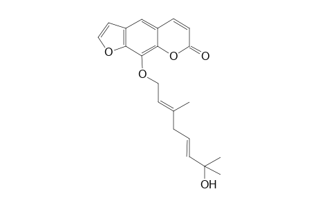 8-(6'-Hydroxy-3',7'-dimethyl-2',7'-dienyloxy)-Psoralen