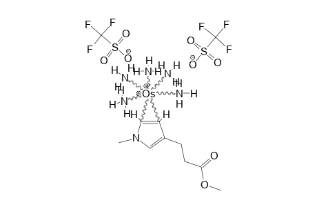 [4,5-ETA(2)-[OS(NH3)5]-3-(2-CARBOMETHOXYETHYL)-1-METHYLPYRROLE]-(OTF)2