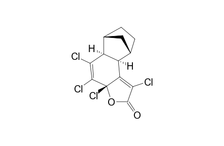 3A-BETA,5A-ALPHA,6-BETA,9-BETA,9A-ALPHA)-1,3A,4,5-TETRACHLORO-2,3A,5A,6,7,8,9,9A-OCTAHYDRO-6,9-METHANONAPHTO-[2,1-B]-FURAN-2-ONE