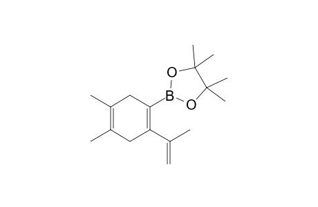 2-(2-isopropenyl-4,5-dimethyl-cyclohexa-1,4-dien-1-yl)-4,4,5,5-tetramethyl-1,3,2-dioxaborolane