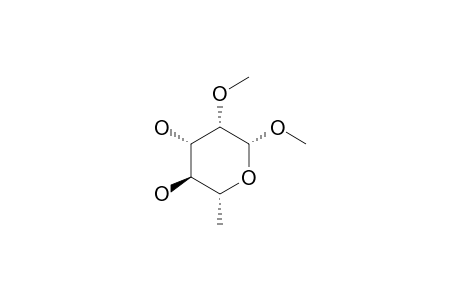 METHYL_2-O-METHYL-BETA-L-RHAMNOPYRANOSIDE