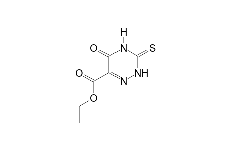 5-OXO-2,3,4,5-TETRAHYDRO-3-THIOXO-as-TRIAZINE-6-CARBOXYLIC ACID, ETHYL ESTER