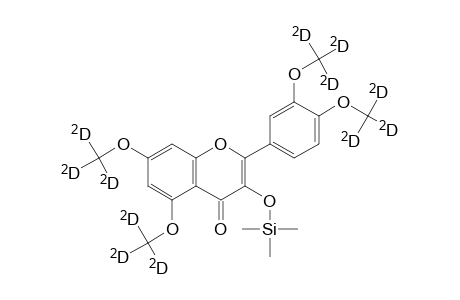 3-O-trimethylsilyl-5,7,3',4'-tetra-O-(trideuteriomethyl)quercetin