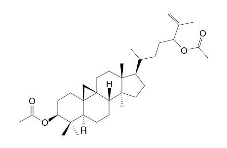 CYCLOART-25-ENE-3-BETA,24-DIOL-DIACETATE