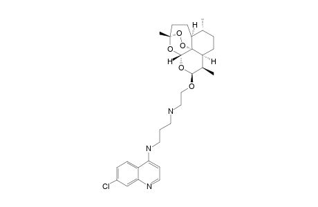 [3-[(7-CHLORO-QUINOLIN-4-YL)-AMINO]-PROPYL]-[2-[(10-BETA-DIHYDRO-ARTEMISININ-10-YL)-OXY]-ETHYL]-AMINE