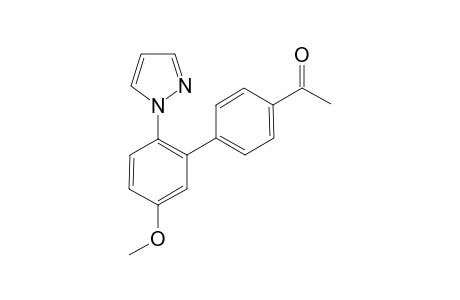 1-{5'-methoxy-2'-(1H-pyrazol-1-yl)-biphenyl-4-yl}-ethanone