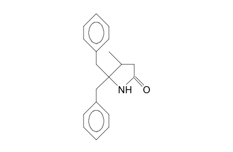 5,5-Dibenzyl-4-methyl-pyrrolidin-2-one