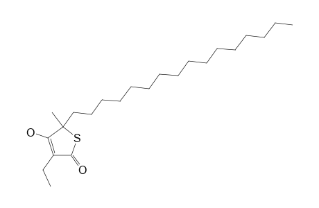 3-ETHYL-5-HEXADECYL-4-HYDROXY-5-METHYL-2(5H)-THIOPHENONE