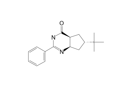 (4AR*,6R*,7AS*)-6-TERT.-BUTYL-2-PHENYL-3,4A,5,6,7,7A-HEXAHYDRO-4H-CYCLOPENTA-[D]-PYRIMIDIN-4-ONE