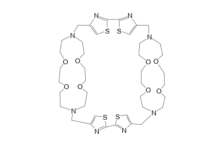 4,4'-[(2,2'-BITHIAZOLE-4,4'-DIMETHYL)-BIS-(1,4,10,13-TETRAOXA-7,16-DIAZACYLCLOOCTADECANE-7,16-DIYL)-BIS-(METHYLENE)]-2,2'-BITHIAZOLE