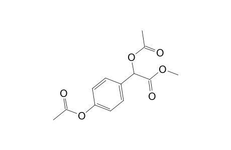 Benzeneacetic acid, .alpha.,4-bis(acetyloxy)-, methyl ester