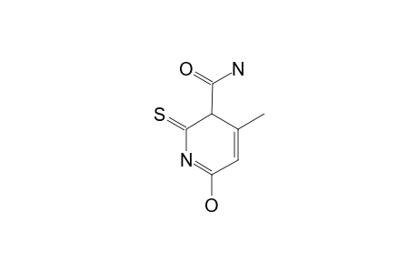 6-HYDROXY-4-METHYL-2-THIOXO-2,3-DIHYDROPYRIDINE-3-CARBOXAMIDE