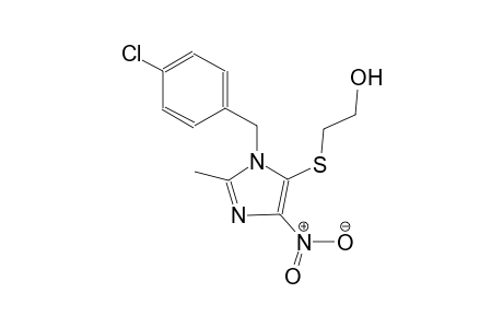 ethanol, 2-[[1-[(4-chlorophenyl)methyl]-2-methyl-4-nitro-1H-imidazol-5-yl]thio]-